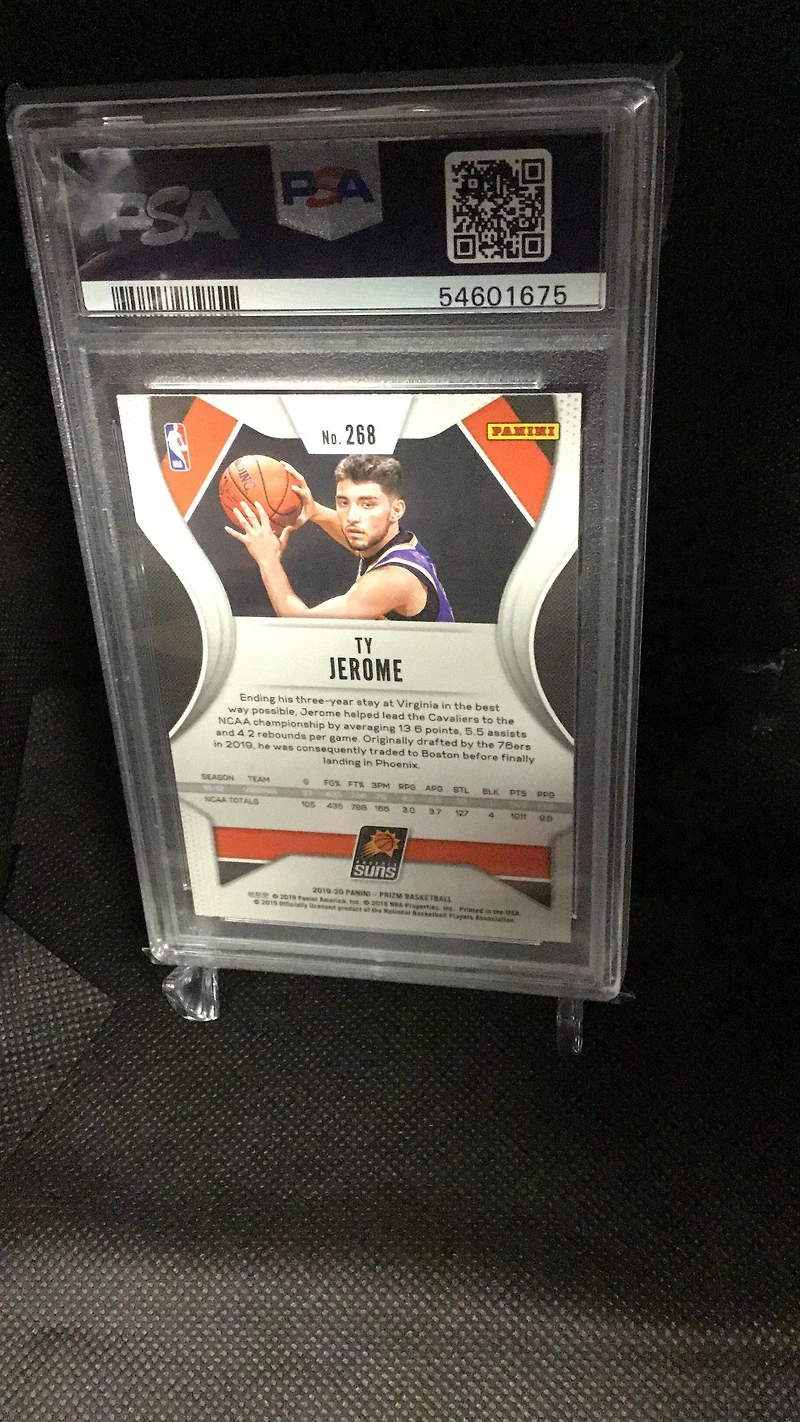 2019 Panini Prizm 268 Ty Jerome PSA 10