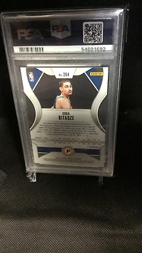 2019 Panini Prizm 264 Goga Bitadze Ruby Wave PSA 10