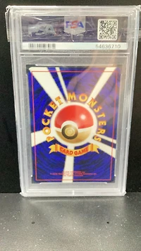 1999 Pokemon Japanese Yamabuki City Gym Deck 65 Sabrina's Alakazam-holo PSA 9