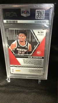 2019 Panini Mosaic 241 Cam Reddish Mosaic PSA 8