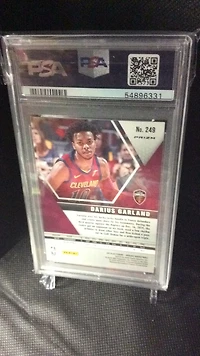 2019 Panini Mosaic 249 Darius Garland Reactive PSA 9
