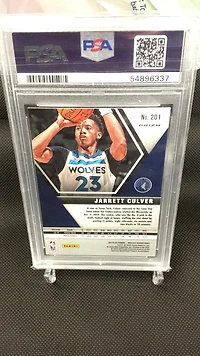 2019 Panini Mosaic 201 Jarrett Culver Reactive Orange PSA 9