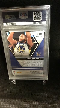 2019 Panini Mosaic Eric Paschall Silver Prizm PSA
