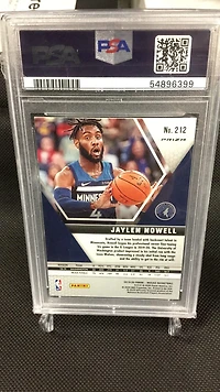 2019 Panini Mosaic 212 Jaylen Nowell Silver Prizm PSA