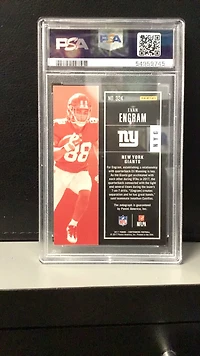 2017 Panini Contenders 324 Evan Engram Autograph PSA 9