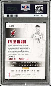 2019 Panini Chronicles 212 Tyler Herro PSA 10