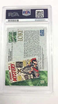 1992 Marvel Masterpieces 50 Loki PSA 9