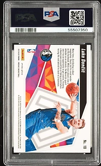 2019 Panini Mosaic Give And Go 10 Luka Doncic Mosaic PSA 10