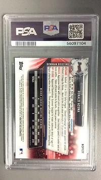 2017 Bowman Prospects Bcp127 Ronald Acuna PSA 9