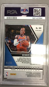 2019 Panini Mosaic 163 Dennis Schroder PSA