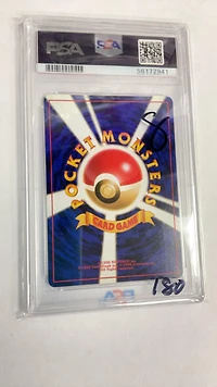 1998 Pokemon Japanese Gym Misty's Tears Trainer PSA 9