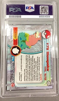 2000 Topps Pokemon Tv Animation Series 2 79 Slowpoke Foil PSA