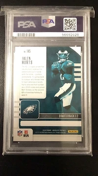 2020 Panini Absolute 145 Jalen Hurts PSA