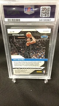 2018 Panini Prizm Mosaic 77 Mo Bamba PSA 9