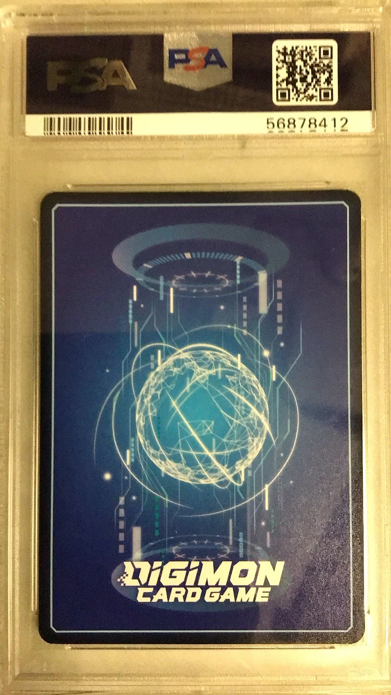 2020 Digimon Release Special Booster Ver.1.0 010 Agumon Alternate Art PSA 8