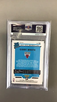 2019 Panini Donruss Optic 180 Coby White Hyper Pink PSA 10