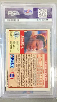 1989 Pro Set 185 Bo Jackson PSA 8