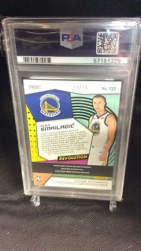 2019 Panini Revolution 137 Alen Smailagic Sunburst PSA 9