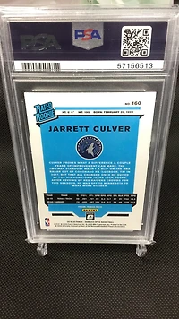2019 Panini Donruss Optic 160 Jarrett Culver PSA 9