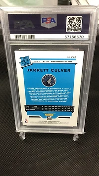 2019 Panini Donruss 205 Jarrett Culver PSA 9