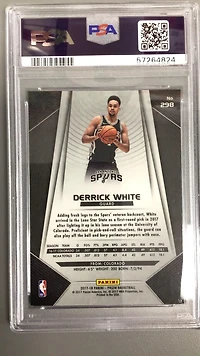 2017 Panini Prizm 298 Derrick White PSA 10