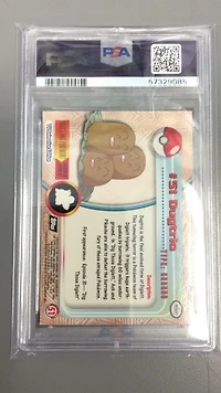 1999 Topps Pokemon Tv 51 Dugtrio PSA 8