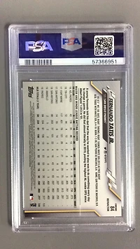 2020 Topps Chrome 84 Fernando Tatis Jr. Refractor PSA 9