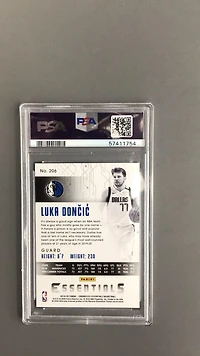 2019 Panini Chronicles 206 Luka Doncic PSA 10