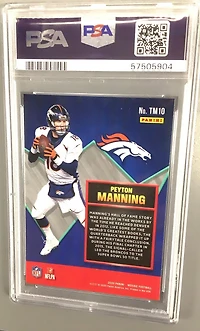 2020 Panini Mosaic Touchdown Masters Tm10 Peyton Manning PSA 10