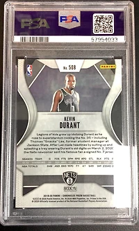 2019 Panini Chronicles 508 Kevin Durant PSA 10