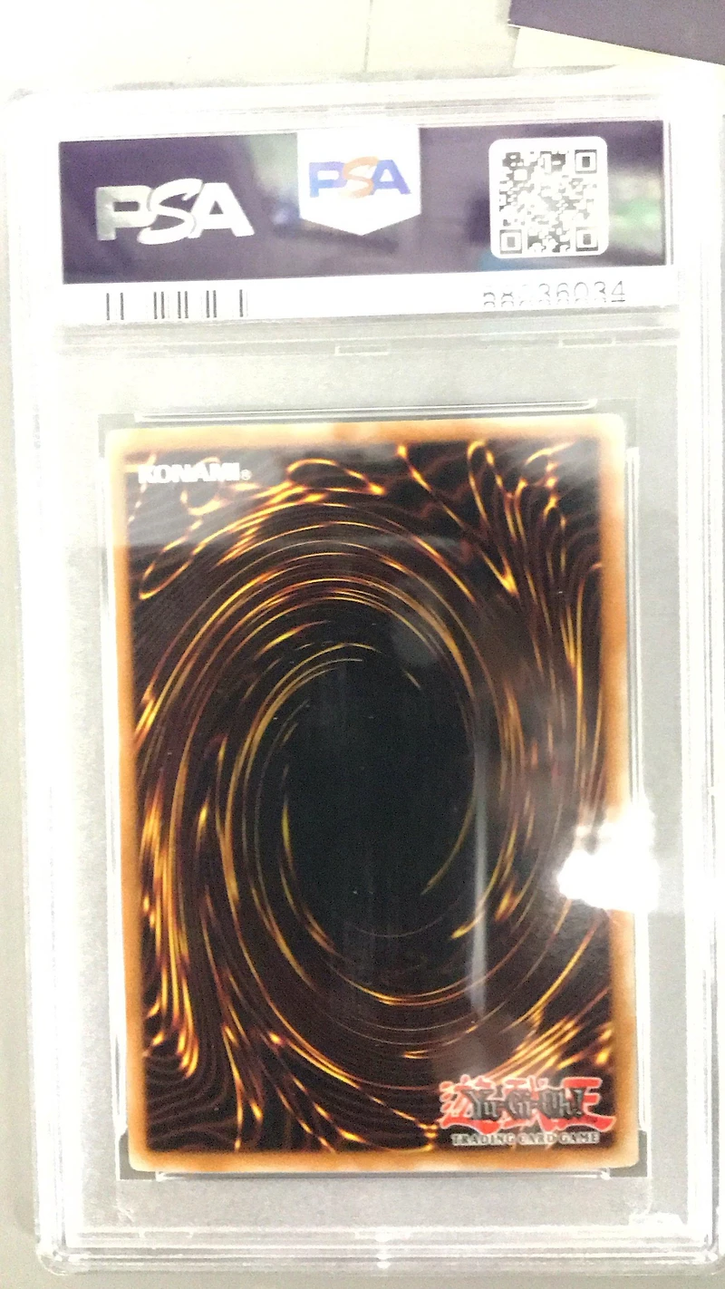 2007 Yu-gi-oh! Fotb-force Of The Breaker En008 Volcanic Doomfire 1st Edition-ultimate Rare PSA 9
