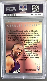 1993 Ultra Award Winners 2 Charles Barkley PSA 10