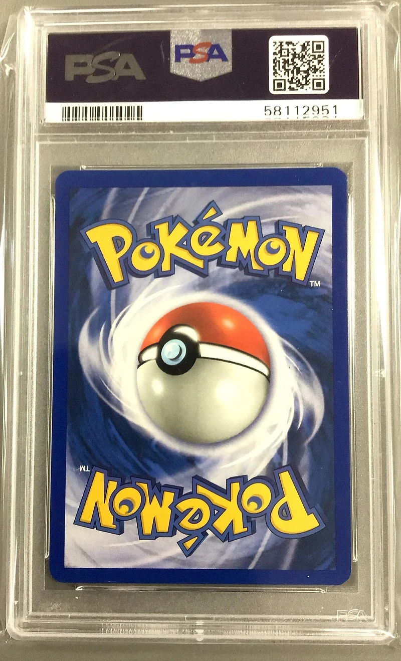 2000 Pokemon Gym Heroes 57 Misty's Tentacool PSA 9