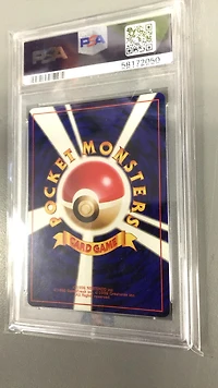 1997 Pokemon Japanese Rocket 65 Dark Alakazam PSA 8