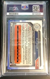 2019 Bowman Draft Chrome Sapphire Edition Bdc50 Riley Greene PSA 10