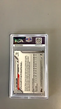 2020 Topps Chrome 132 Zac Gallen Pink Refractor PSA 10