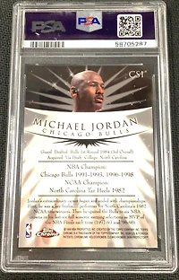 1998 Topps Chrome Champion Spirit Cs1 Michael Jordan PSA