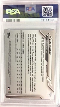 2020 Topps Uk Edition 11 Luis Robert PSA 9