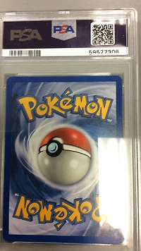 2000 Pokemon Gym Challenge 50 Koga's Weezing 1st Edition PSA