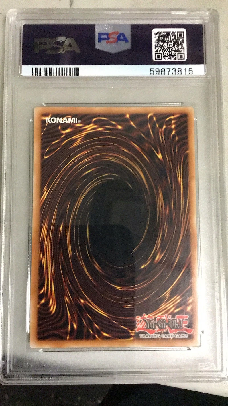 2009 Yu-gi-oh! Crimson Crisis: Special Edition Ense1 Necroface PSA
