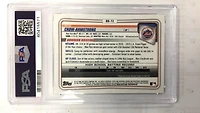 2020 Bowman Draft Bd72 Pete Crow-armstrong Chrome-gold Refractor PSA 9