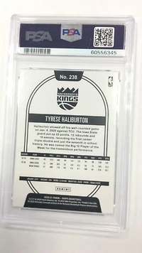 2020 Panini Hoops 238 Tyrese Haliburton PSA 9