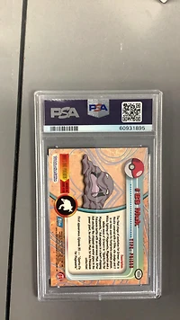 2000 Topps Pokemon Tv Animation Series 2 89 Muk Foil PSA 9