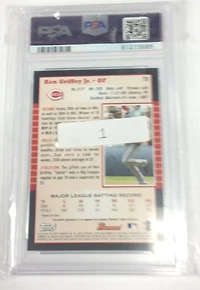 2005 Bowman 75 Ken Griffey Jr. PSA 8