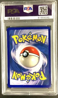 1999 Pokemon Game 73 Impostor Professor Oak 1st Edition PSA 9