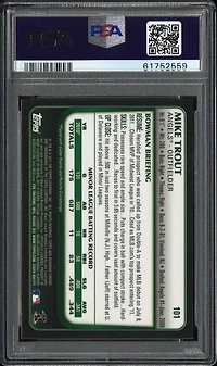 2011 Bowman Chrome Draft 101 Mike Trout PSA 9