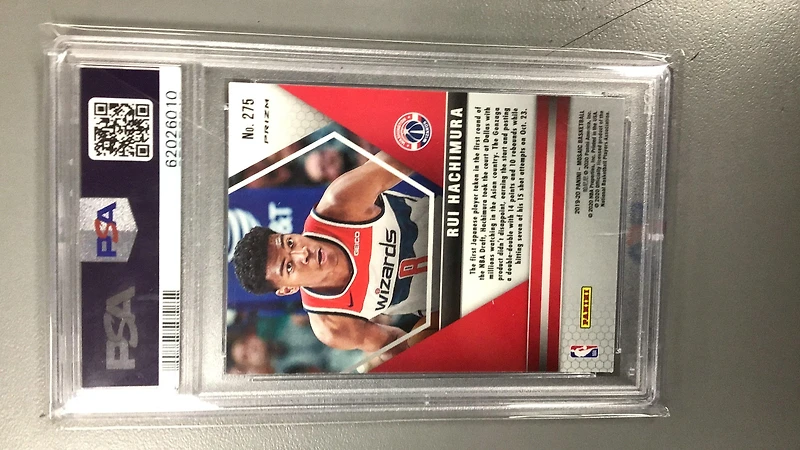 2019 Panini Mosaic 275 Rui Hachimura Pink Camo PSA 10