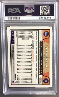 2008 Topps Chrome 13 Steve Nash Orange Refractor PSA 10