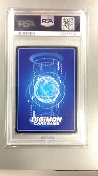 2020 Digimon Starter Deck Gaia Red 9 Metalgreymon PSA 9