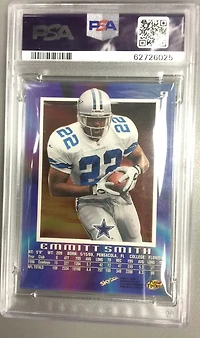 1997 Skybox E-x 2000 9 Emmitt Smith PSA 9